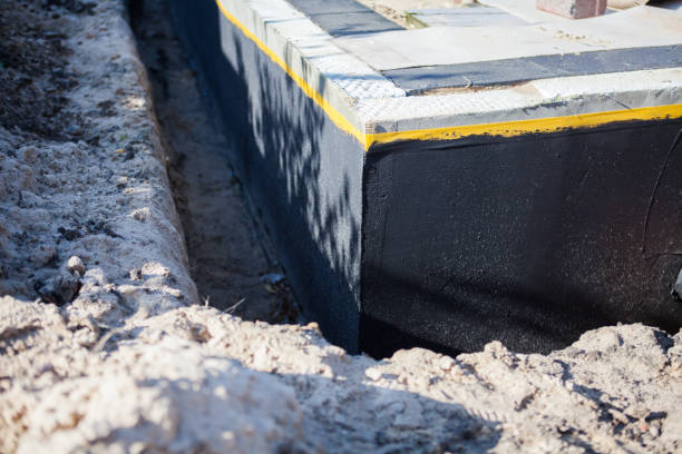Professional Exterior Waterproofing technician working in Williamstown, NJ